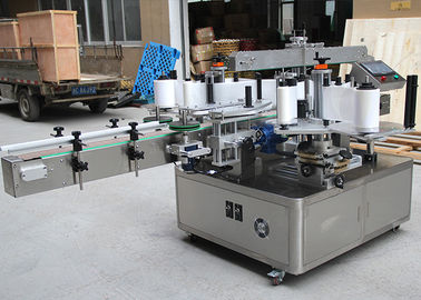 Máquina plana del aplicador de la etiqueta, servicio plástico del OEM de la máquina de etiquetado de la botella