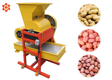 Máquina de proceso diesel del cacahuete del cacahuete 150r/velocidad rotatoria que descascara del minuto