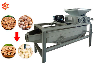 Máquina que se agrieta del corazón de palma de la máquina de proceso del cacahuete de la estructura compacta