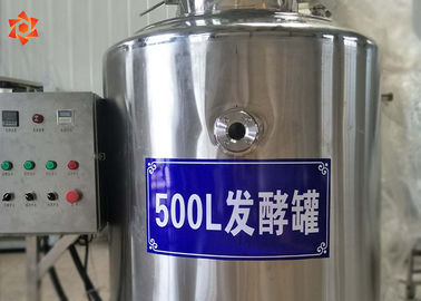 Capacidad de L/tiempo del material 150 del acero inoxidable de la máquina del tratamiento de la leche del biorreactor de la fermentadora