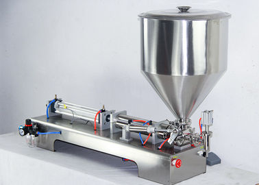 Máquina de rellenar semi automática ajustable, máquina de embotellado de cristal de la leche